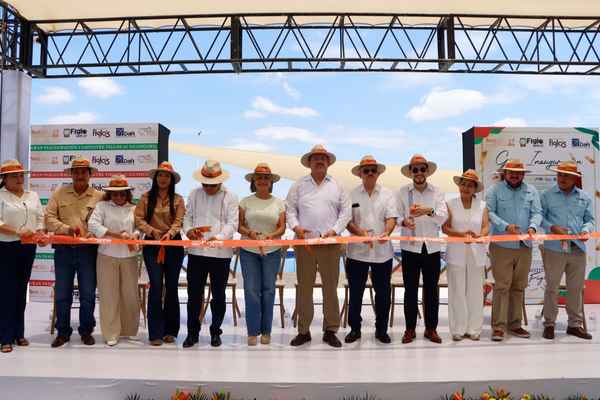 FIGLOSNTE 27: INAUGURA SU TERCERA OBRA DE DISFRUTE SOCIAL “CAMPESTRE FIGLOS 27” REGIÓN ÉVORA, EN GUAMÚCHIL, SINALOA